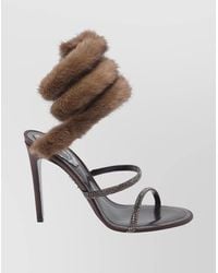 Rene Caovilla - Strappy Open Toe Heeled Sandals - Lyst