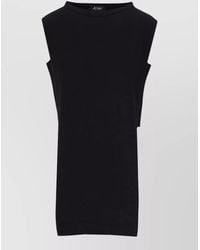 LA ROSE - Cashmere Crew Neck Sleeveless Top - Lyst