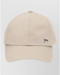 BOSS - Curved Brim Baseball Hat Signature Logo - Lyst