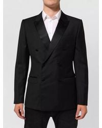 Dolce & Gabbana - Martini Double Breasted Suit Jacket Blazer - Lyst
