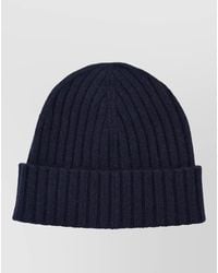 Sporty & Rich - Cashmere Wool Ribbed Beanie - Lyst