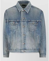 Saint Laurent - Denim Trucker Jacket - Lyst