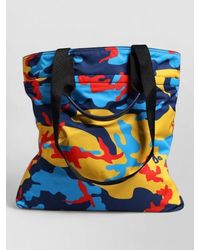 Dolce & Gabbana - Small Shopping Nylon Camouflage-Print Shoulder Bag - Lyst