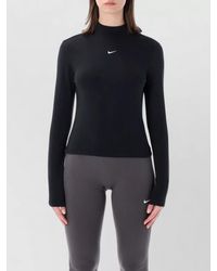 Nike - Slim-Fit Mock-Neck Long-Sleeve T-Shirt - Lyst