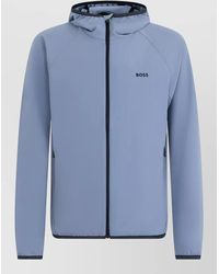 BOSS - Waterproof Hooded Jacket - Lyst