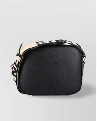 Stella McCartney - Stella Logo Mini Faux Leather Cross-Body Bag - Lyst