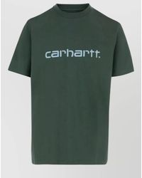 Carhartt - Script Logo Organic Cotton Short Sleeve T-Shirt - Lyst