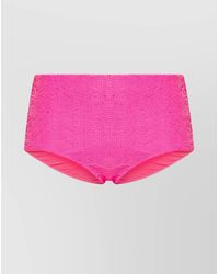 P.A.R.O.S.H. - Sequined High-Waisted Bikini Briefs - Lyst