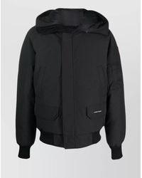 Canada Goose - Down Hooded Bomber Jacket - Lyst