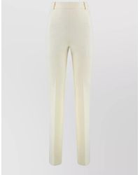 Pinko - High Waist Skinny Tailored Stretch Trousers - Lyst