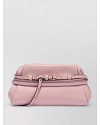 Moschino - Clutch Bag Top Handle Adjustable Strap - Lyst