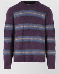 Dries Van Noten - Master Alpaca Blend Crew Neck Sweater - Lyst