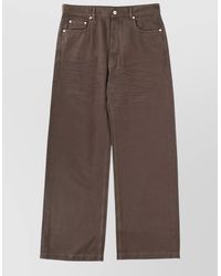 Rick Owens - Denim Straight-Leg Jeans - Lyst