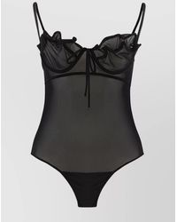 Y. Project - Tulle Bodysuit - Lyst