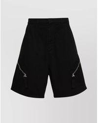 Jacquemus - Canvas Knee-Length Shorts Belt Loops - Lyst