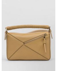Loewe - Shoulder Bag Braided Handle Geometric Design Strap - Lyst