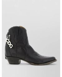 Comme des Garçons - Mexicana Ankle Boots Chunky Heel Detailing - Lyst