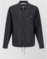 Prada - Re Nylon Lightweight Overshirt Jacket - Lyst