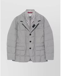 Fay - Layered Puffer Jacket - Lyst