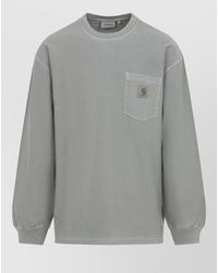 Carhartt - Organic Cotton Loose-Fit Long-Sleeve Crew-Neck T-Shirt - Lyst
