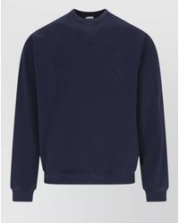 FRAME - Lounge Crew Neck Sweatshirt Long Sleeves - Lyst