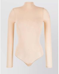 Wolford - High Neck Long Sleeve Seamless Body Top - Lyst