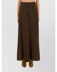 Isabel Marant - Maxi Pleated High Waist Skirt - Lyst