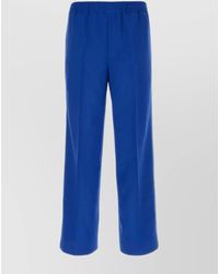 Gucci - Wool Wide-Leg Trousers - Lyst