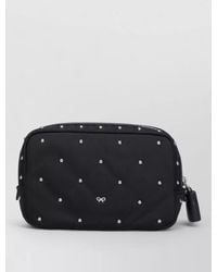 Anya Hindmarch - Quilted Clutch Bag Studded Tassel Detail - Lyst