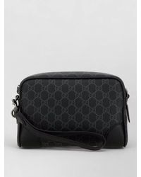 Gucci - Canvas Small Gg Emblem Shoulder Bag - Lyst