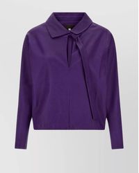 Stouls - Lamb Leather Blouse - Lyst