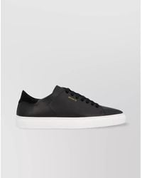 Axel Arigato - 'Round Toe Low-Top Sneakers With Contrast Heel' - Lyst
