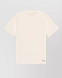 Les Deux - Ben Artist Graphic Print Crew Neck T-Shirt - Lyst