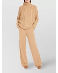 Max Mara - Wool And Cashmere Turtleneck Jumper - Lyst