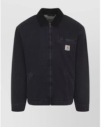 Carhartt - Detroit Jacket With Ribbed Hem And Pockets - Lyst