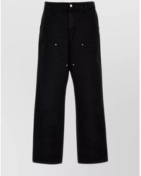 Carhartt - Reinforced Knee Straight Leg Trousers With Pockets - Lyst