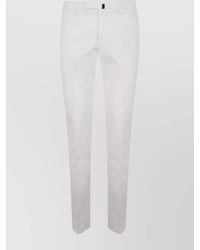 Incotex - Slim-Fit Cotton Straight-Leg Trousers - Lyst