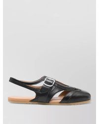 Dries Van Noten - Slingback Flat Sole Open Toe Sandals - Lyst
