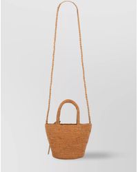 Manebí - Mini Bag Woven Texture Tassel - Lyst