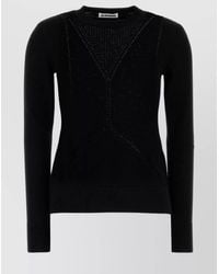 Jil Sander - Fine-Knit Sweater - Lyst