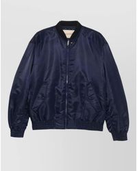 Valentino - Vgold Satin Nylon Bomber Jacket - Lyst