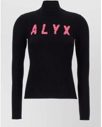 1017 ALYX 9SM - High Neck Long Sleeve Knitted Top - Lyst