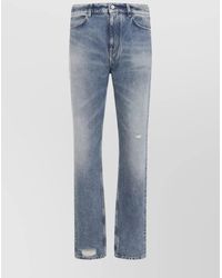 Givenchy - Denim Straight-Leg Jeans - Lyst