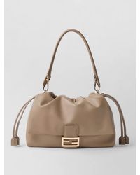 Fendi - Baguette Soft Large Clutch Shoulder Bag - Lyst