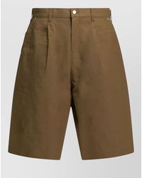 Comme des Garçons - Cotton Straight-Leg Shorts - Lyst