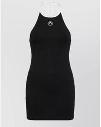 Marine Serre - Moon Dress Halter Neckline Tie Back - Lyst