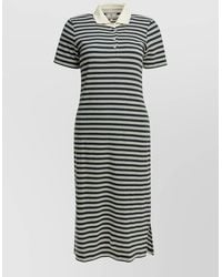 Ines De La Fressange Paris - Organic Cotton Midi Dress - Lyst