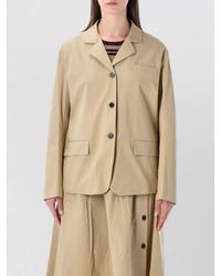 Prada - Single Breasted Cotton Blazer Tailored Fit - Lyst