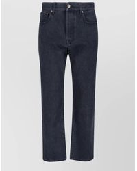 Valentino - Denim Straight-Leg Jeans - Lyst
