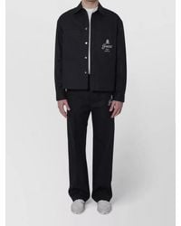 Gucci - Cotton Twill Overshirt Long Sleeves Pockets - Lyst
